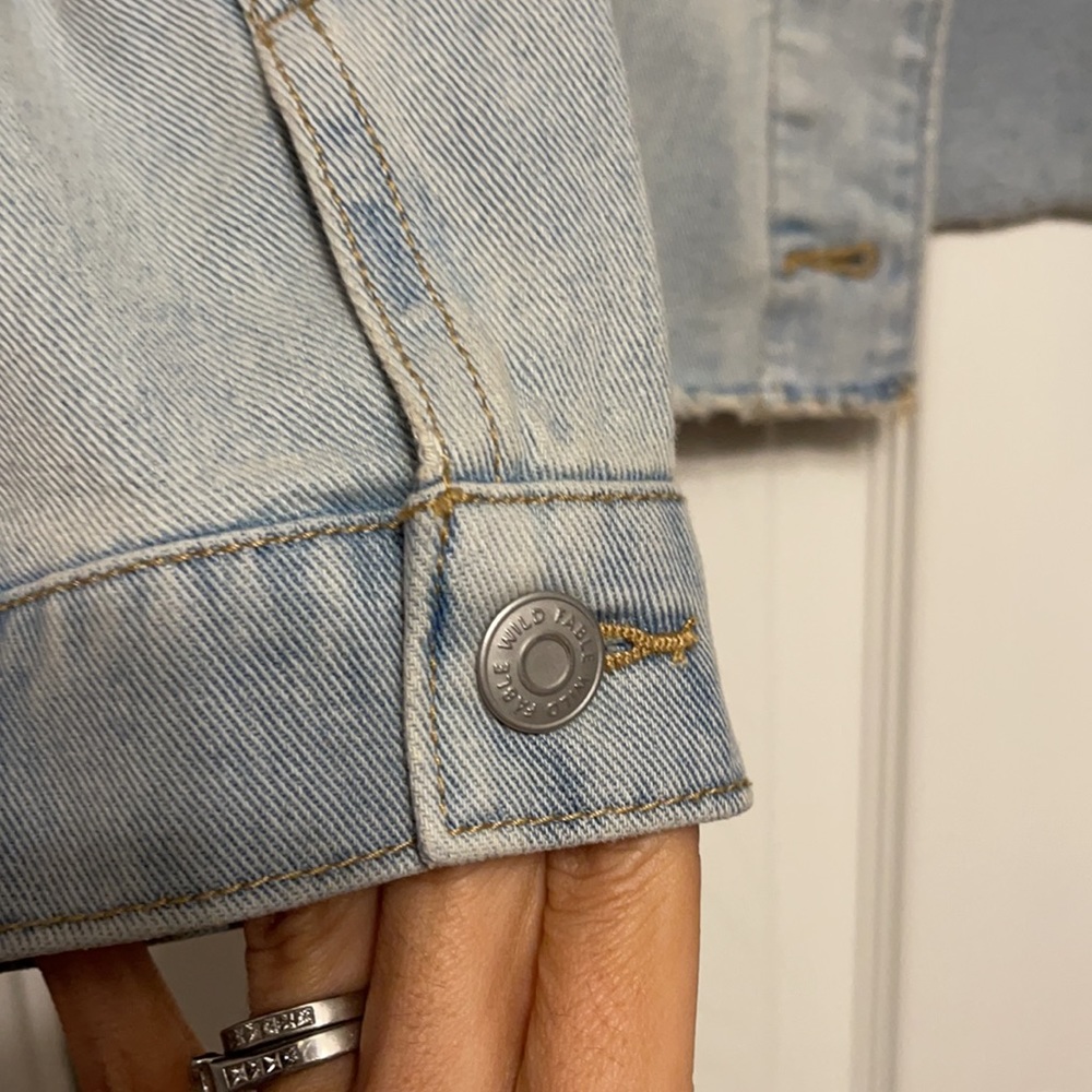 NWT wild fable Jean jacket - Picture 8 of 8